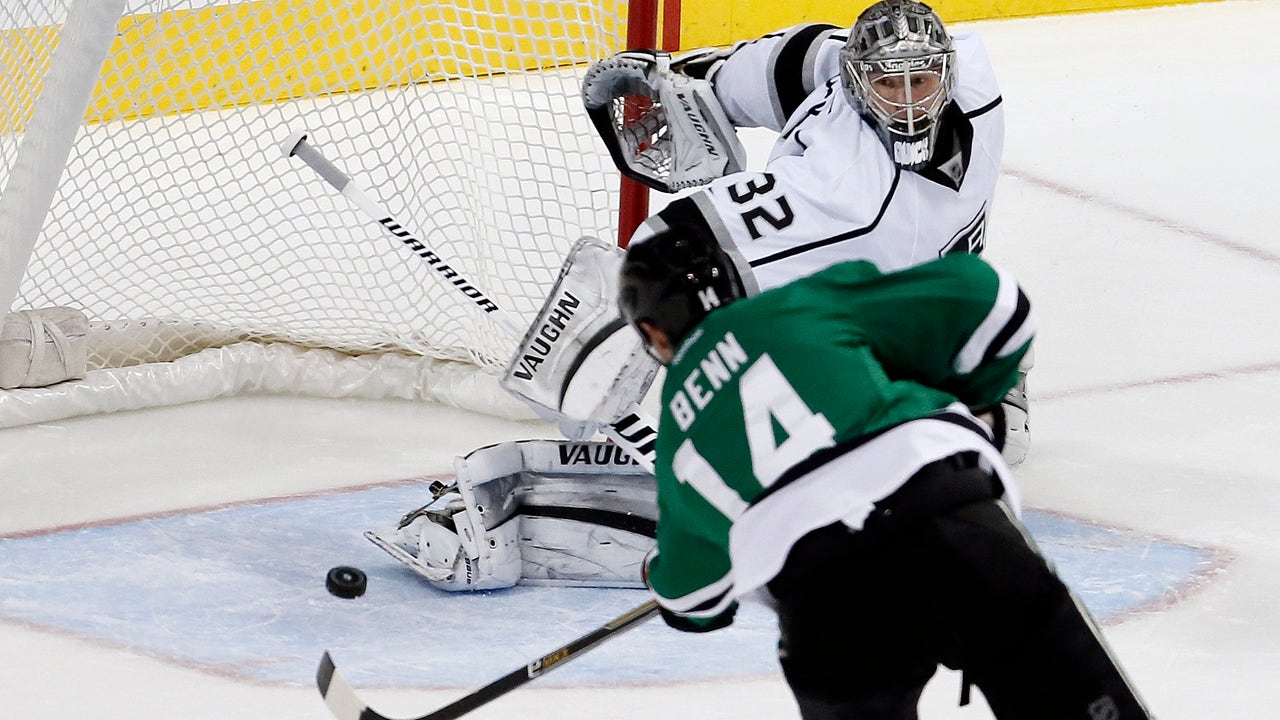 Benn's 2 1st-period goals lift Stars over Kings